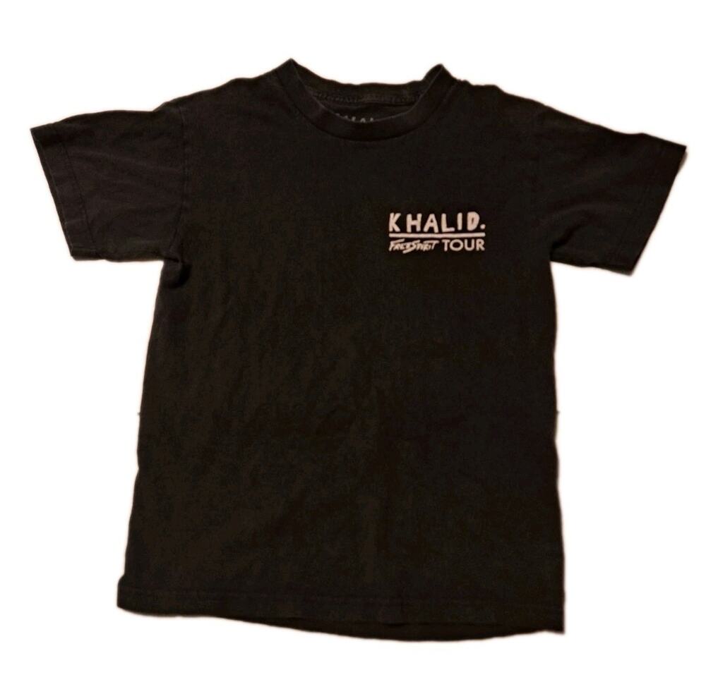Khalid Free Spirit Concert Tour 2019 Men’s Small Black Graphic T-Shirt Pop R&B